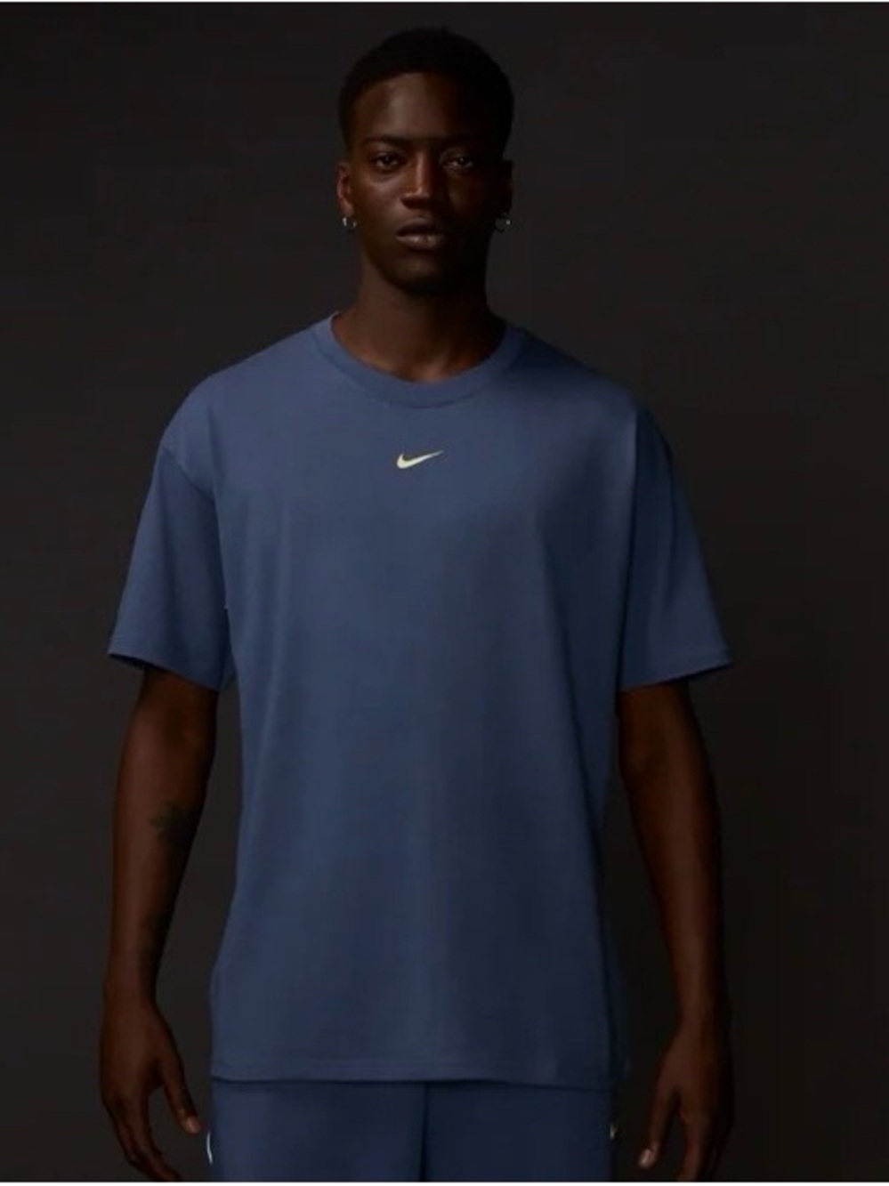 Nike Nocta T-Shirt Size Diffused Blue Large